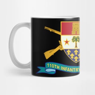 110th Infantry Regiment w Br - DUI - Ribbon X 300 Mug